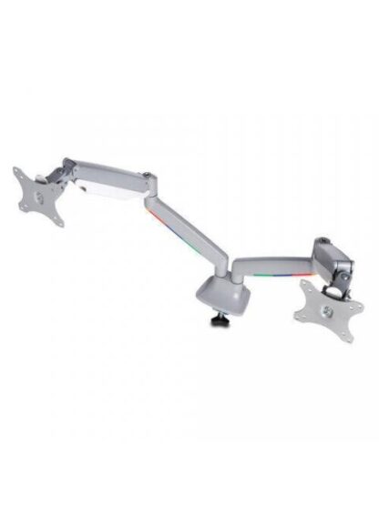 KENSINGTON BRAZO DE ESCRITORIO PARA 2 MONITORES 13 - 32 HASTA 18KG GRIS-PLATA - Image 4