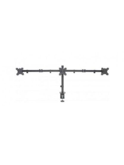 MANHATTAN SOPORTE DE MESA PARA 3 MONITORES 13 - 27 21KG NEGRO - Image 5