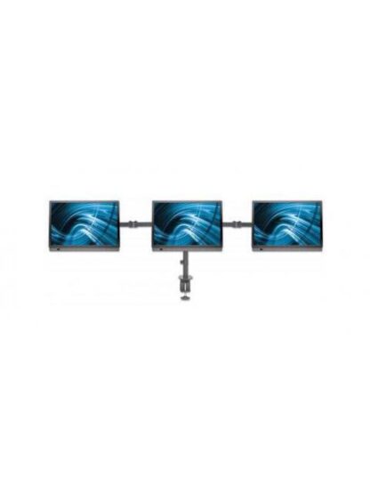 MANHATTAN SOPORTE DE MESA PARA 3 MONITORES 13 - 27 21KG NEGRO - Image 6