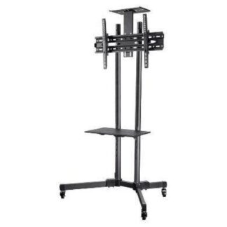 SOPORTE MOVIL BROBOTIX PARA PANTALLAS DE 32 - 70 PULGADAS HASTA 50KG NEGRO 963050