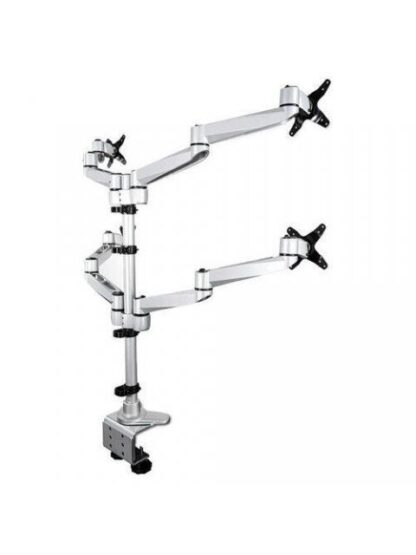 BRAZO PARA MONITOR STARTECH 4 MONITORES BLANCO ARMQUADPS - Image 3