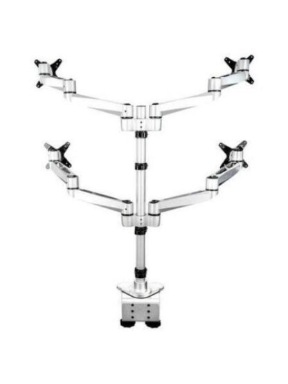 BRAZO PARA MONITOR STARTECH 4 MONITORES BLANCO ARMQUADPS - Image 9