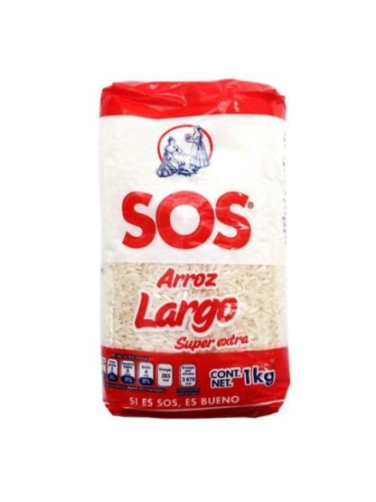 SOS ROJO ARROZ TIPO SINALOA BOLSA 1 KG