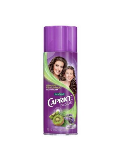 SPRAY PARA EL CABELLO PALMOLIVE CAPRICE NATURALS ESENCIA DE KIWI Y LAVANDA DE 316 ML