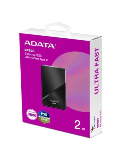 SSD EXTERNO ADATA SE920 2TB USB 3.2 NEGRO - Image 9