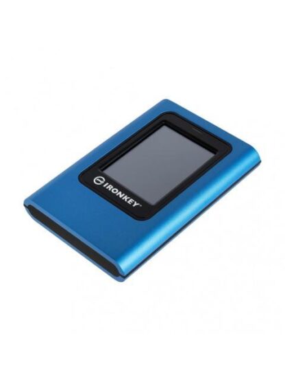 SSD EXTERNO KINGSTON IRONKEY VAULT PRIVACY 80 480GB USB AZUL-NEGRO - Image 3