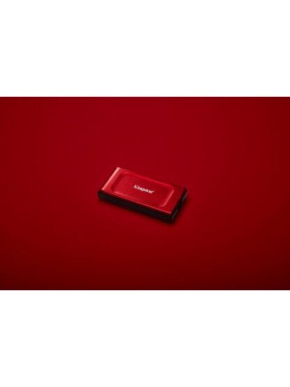 SSD EXTERNO KINGSTON XS1000 1TB USB C ROJO - Image 7