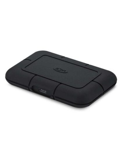 SSD EXTERNO LACIE RUGGED SSD PRO NVME 4TB USB-C NEGRO - INCLUYE CABLE THUNDERBOLT 3