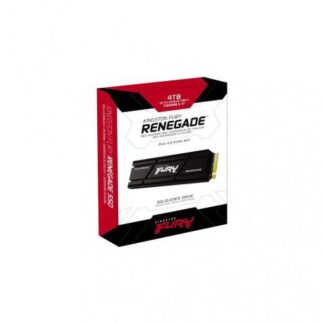 SSD KINGSTON FURY RENEGADE CON DISIPADOR DE CALOR NVME 4TB PCI EXPRESS 4.0 M.2 - LISTO PARA PS5