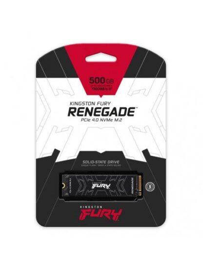 SSD KINGSTON FURY RENEGADE NVME 500GB PCI EXPRESS 4.0 M.2 - Image 3