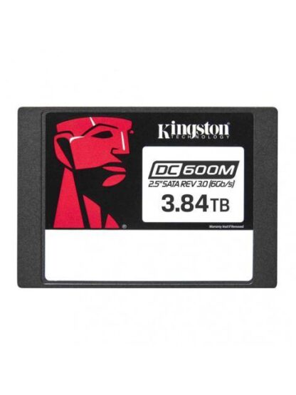 SSD PARA SERVIDOR KINGSTON DC600M 3.8TB SATA III 2.5 7MM - PARA SU USO EN SERVIDOR REQUIERE SNA-BR2-35