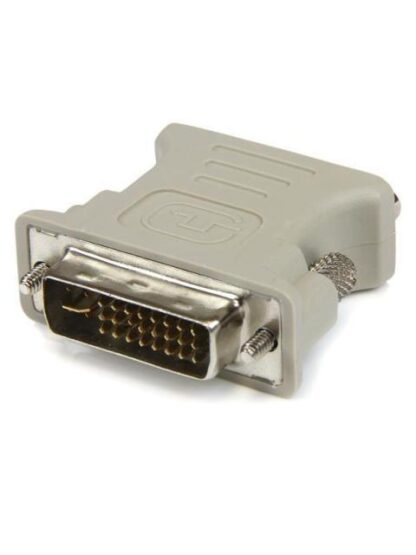STARTECH  ADAPTADOR CONVERSOR DVI-I A VGA DVI-I MACHO - DB15 HEMBRA BLANCO