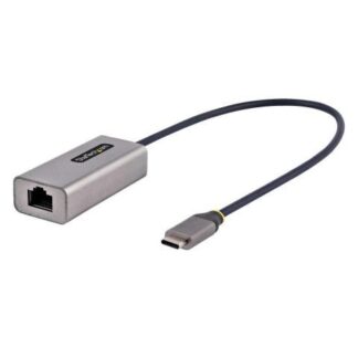 STARTECH  ADAPTADOR DE RED GIGABIT ETHERNET USB-C 5000 MBIT-S GRIS-NEGRO