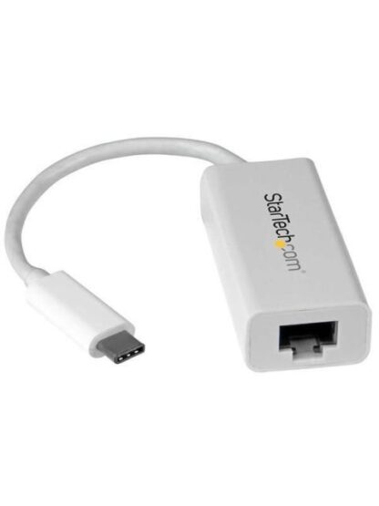 STARTECH  ADAPTADOR DE RED GIGABIT USB-C - USB 3.1 GEN1 5 GBPS BLANCO