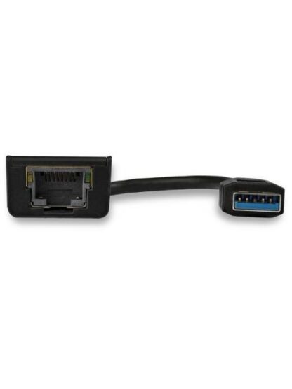 STARTECH  ADAPTADOR DE TARJETA DE RED EXTERNA NIC USB 3.0 MACHO - GIGABIT ETHERNET RJ-45 HEMBRA 1GBPS NEGRO - Image 3