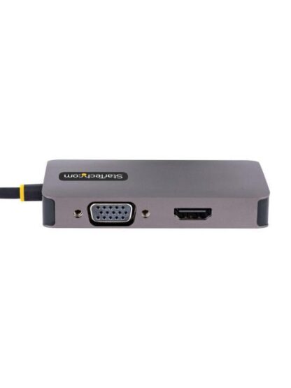 STARTECH  ADAPTADOR DE VIDEO USB C - HDMI-VGA-DVI-I HEMBRA GRIS - Image 3