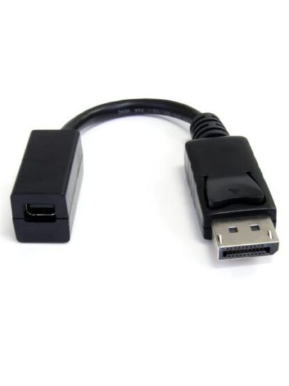 STARTECH  ADAPTADOR DISPLAYPORT 1.2 MACHO - MINI DISPLAYPORT HEMBRA 15CM NEGRO