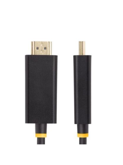 STARTECH  ADAPTADOR DISPLAYPORT 1.4 MACHO - HDMI MACHO 1 METRO NEGRO - Image 3