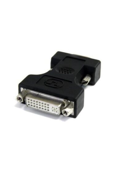 STARTECH  ADAPTADOR DVI HEMBRA - VGA MACHO NEGRO