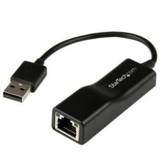 STARTECH  ADAPTADOR EXTERNO USB 2.0 DE RED FAST ETHERNET 10-100 MBPS 15CM
