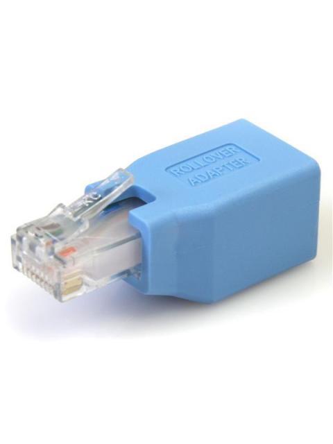STARTECH ADAPTADOR ROLLOVER DE CONSOLA CISCO PARA CABLE RJ45 ETHERNET MACHO - HEMBRA