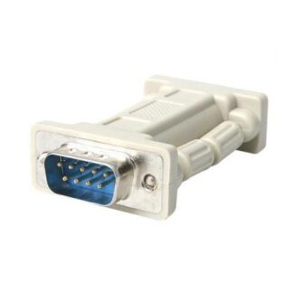STARTECH  ADAPTADOR SERIAL DB9 MACHO - DB9 HEMBRA GRIS