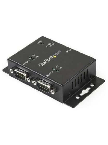 STARTECH  ADAPTADOR SERIAL MACHO - USB-B HEMBRA NEGRO