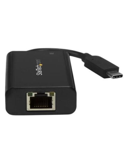 STARTECH  ADAPTADOR USB-C DE RED ETHERNET GIGABIT CON ENTREGA DE POTENCIA 5000 MBIT-S NEGRO - Image 3