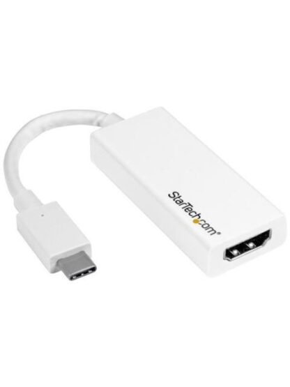 STARTECH  ADAPTADOR USB-C MACHO - HDMI HEMBRA BLANCO