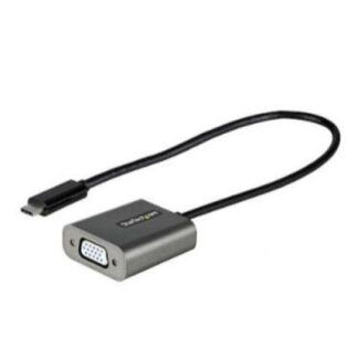STARTECH  ADAPTADOR USB C MACHO - VGA HEMBRA NEGRO
