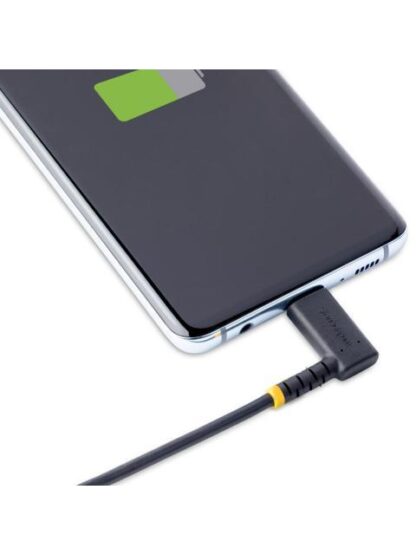 STARTECH  CABLE DE CARGA CERTIFICADO MFI USB-C - LIGHTNING 1 METRO NEGRO PARA IPHONE-IPAD - Image 5