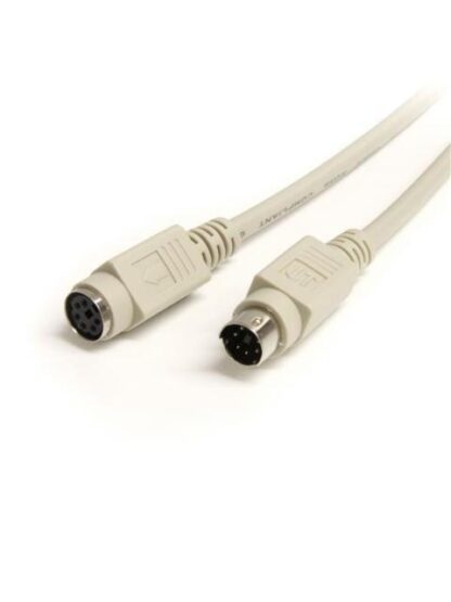STARTECH  CABLE DE EXTENSION PS-2 MACHO - PS-2 HEMBRA 1.8 METROS BEIGE