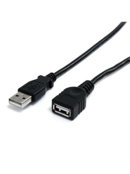 STARTECH  CABLE DE EXTENSION USB 2.0 A MACHO - USB A HEMBRA 90CM NEGRO