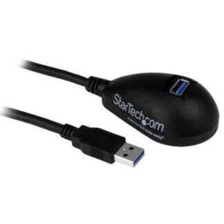 STARTECH  CABLE DE EXTENSION USB 3.0 A MACHO - USB A HEMBRA 1.5 METROS NEGRO