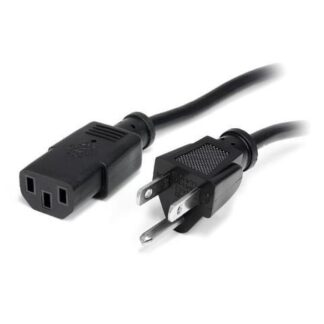 STARTECH  CABLE DE PODER NEMA 5-15P - C13 COUPLER 7.6 METROS NEGRO