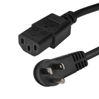 STARTECH  CABLE DE PODER NEMA 5-15P MACHO - C13 COUPLER HEMBRA 3 METROS NEGRO