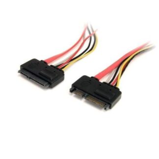 STARTECH  CABLE DE PODER SATA MACHO - SATA HEMBRA 30CM