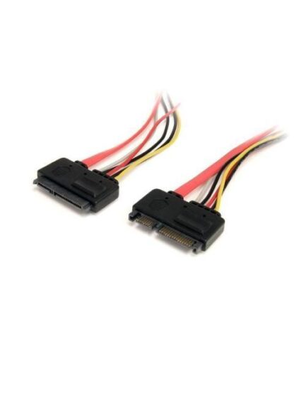 STARTECH  CABLE DE PODER SATA MACHO - SATA HEMBRA 30CM