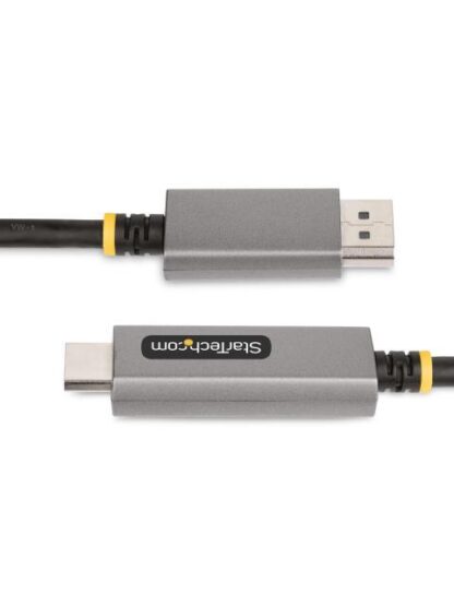 STARTECH  CABLE DISPLAYPORT 1.4 MACHO - HDMI 2.1 MACHO 144HZ 2 METROS NEGRO-GRIS - Image 4
