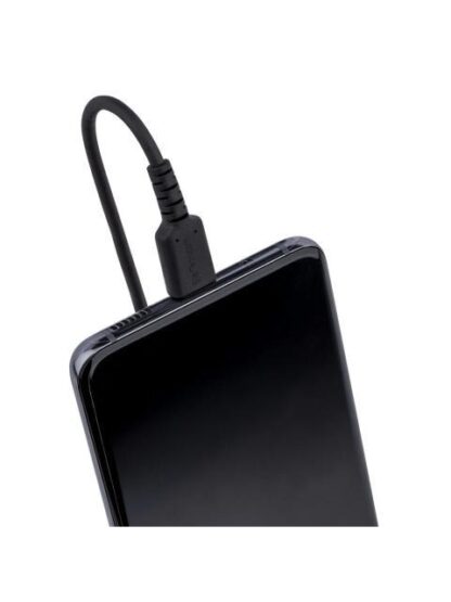 STARTECH  CABLE ESPIRAL USB-A MACHO - USB-C MACHO 1 METRO NEGRO - Image 6