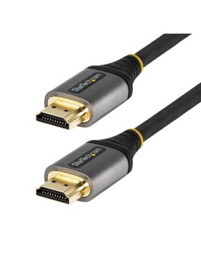 STARTECH  CABLE HDMI 2.1 ULTRA ALTA VELOCIDAD HDMI-A MACHO - HDMI-A MACHO 8K 120HZ 4 METROS GRIS-NEGRO