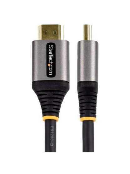 STARTECH  CABLE HDMI 2.1 ULTRA ALTA VELOCIDAD HDMI-A MACHO - HDMI-A MACHO 8K 120HZ 4 METROS GRIS-NEGRO - Image 2