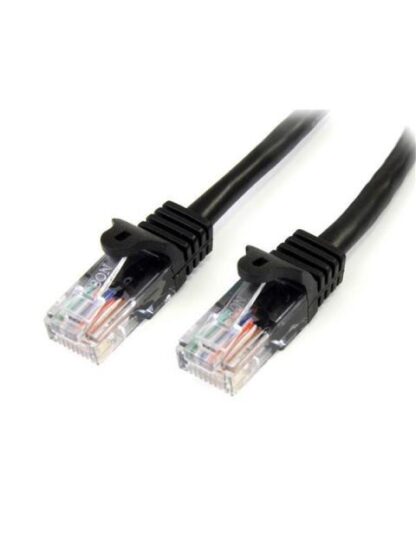 STARTECH  CABLE PATCH CAT5E UTP SIN ENGANCHES RJ-45 MACHO - RJ-45 MACHO 10 METROS NEGRO