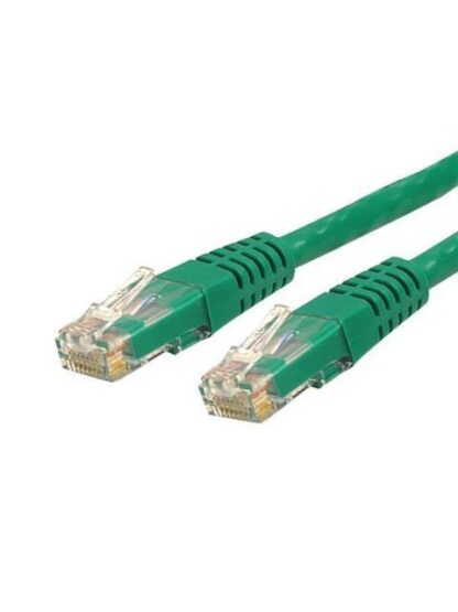 STARTECH  CABLE PATCH CAT6 UTP MOLDEADO RJ-45 MACHO - RJ-45 MACHO 10.7 METROS VERDE