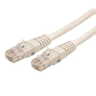 STARTECH  CABLE PATCH CAT6 UTP MOLDEADO RJ-45 MACHO - RJ-45 MACHO 90CM BLANCO