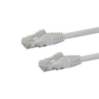 STARTECH  CABLE PATCH CAT6 UTP SIN ENGANCHES RJ-45 MACHO - RJ-45 MACHO 1 METRO BLANCO