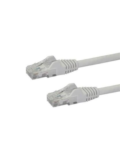 STARTECH  CABLE PATCH CAT6 UTP SIN ENGANCHES RJ-45 MACHO - RJ-45 MACHO 1 METRO BLANCO