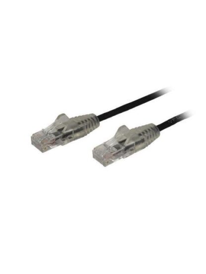 STARTECH  CABLE PATCH CAT6 UTP SIN ENGANCHES RJ-45 MACHO - RJ-45 MACHO 20CM NEGRO