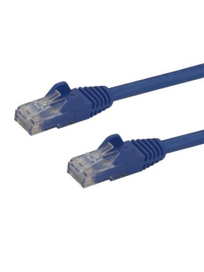 STARTECH  CABLE PATCH CAT6 UTP SIN ENGANCHES RJ-45 MACHO - RJ-45 MACHO 30CM AZUL