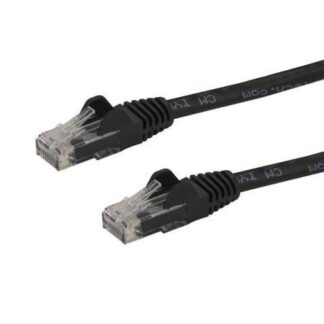 STARTECH  CABLE PATCH CAT6 UTP SIN ENGANCHES RJ-45 MACHO - RJ-45 MACHO 3 METROS NEGRO